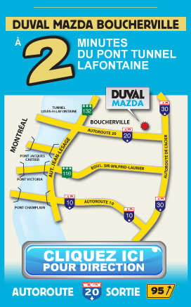 Joindre Duval Mazda Boucherville